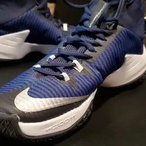 ? Nike Zoom Clear Out 2016 Navy Basketball Shoes NEW Nike Zoom Clear Out 2016 Basketball Shoes Men main image 4